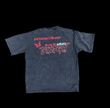 Load image into Gallery viewer, Butterfly tee (Black+red logo)
